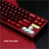 Клавиатуры GMK Clone Keycaps Double S вишневый профиль Bingsu Olivia Custom Personality Keycaps для механической клавиатуры 61/64/68/75/230715