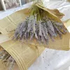 Dried Flowers Natural Lavender Bouquet Immortal Fresh Flower Bunches Decoration DIY Home Office Banquet Wedding 230715