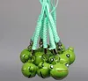 Sleutelhangers Lanyards VEEL 10 STUKS leuke cartoon Japanse anime groene kikker 3D hanger Mobiele telefoon Charm Strap JINGLE BELLS Dangle Figures 230715
