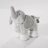 Wholesale 30cm grey short plush PP cotton stuffed elephant plain color doll suitable for 4-6 years old children plush toy can be expanded