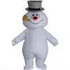 2018 MASCOT CITY Frosty le bonhomme de neige MASCOT costume anime kits mascotte thème déguisements carnaval costume275r