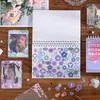 Självhäftande klistermärken skysonic bobo 50 ark klistermärke bok icke-upprepade dekor scrapbooking lable idol kpop stationery vykort kawaii klistermärke suppli 230715