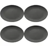 Servies Sets 4 Stuks Plastic Serveergerei Charcuterie Plaat Melamine Schotel Salade Dessert Outdoor Eetkamer Picknick