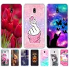 För Xiaomi Redmi 8A Case Painted Silicon Soft TPU Back Phone Cover för Case Hongmi Full 360 Protective Coque Bumper