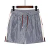 Shorts Masculino Estilistas de Verão Esportes Casuais 2024 Moda Secagem Rápida Masculino Calças de Praia Preto e Branco Tamanho Asiático M-XXXL