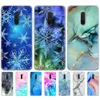 Dla pocofonu Xiaomi F1 Poco Silicon Miękka pokrywa globalna marmur Snow Flake Zimowe Boże Narodzenie