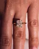 Band Ringen 2023 Nieuwe Sieraden Ontwerp Custom Ring 14K 18K Gold Engagement Wedding Ring Lab Diamond Moissanite ring
