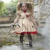 Costumi da vampiro per ragazze Costume di Halloween per bambini Matrimonio Fantasma Sposa Flower Girl Costume da strega Voodoo Disfraz278Y