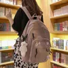 Borse da scuola Fashion Big Student Zaino Badge Zaino Borsa da ragazza ad alta capacità Donna Donna Carino Viaggio di piacere Mochila