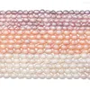 Perlen, eine natürliche Süßwasserperle, reisförmig, lose, 5–6 mm, für die Schmuckherstellung, DIY-Armband, Ohrring, Halskette, Zubehör