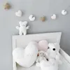 Ceniceros Guirnaldas esponjosas lindas Hechas a mano Luna Estrella Decoración colgante Bebé Habitación para niños Fiesta en casa Boda Vacaciones Pared Decoración infantil Regalos x0627