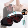 Masseur pour les yeux 3D Masque de chauffage électrique Infrarouge lointain Compresse Visière Contrôle de la température Eyecover Yeux secs et fatigués Coussinets Aides au sommeil 230715