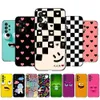 For Samsung Galaxy A23 4G Case Back Cover LTE Phone Soft Silicon Black Tpu Cute Funy