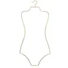 Вешалки металлические проволоки формы тела вешалка для девушек держатель платье унисекс одежда для белья