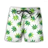 Pantalones cortos para hombre Love Smoker SKULL Mandela Smoking Swimming Summer Beach Holiday Pantalones Half Pants-10