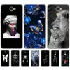 Fall för Huawei Y7 2017/Y7 Prime 2017 Soft Touch TPU Silicon Back Cover 360 Full Protective Coque