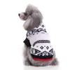 Odzież dla psów 2023 PET Autumn and Winter Swatters Półki Majestic Sweater Ubrania