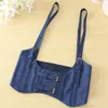 Belts Sexy Women Push Up Bust Strap Harness Corset belts Women Casual denim Wide belt Lady Suspender accessories Elastic Belt 230715