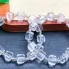 Strand Naturel Clair Quartz Cube Bracelet Accessoires De Luxe JewelryChain Cristal Pierre Bracelet Pour Les Femmes Cadeau 1 pcs 10 MM