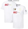 F1 FERARI RACING T-shirt Ny sommaren runda nackskjorta Samma anpassning