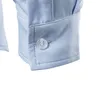 Camicie casual da uomo Top Quality 2023 Fashion Slim Fit Camicia a maniche lunghe da uomo Camicetta tinta unita Formale Button Up Chemise Homme