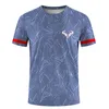 Magliette da uomo Serie Badminton e Tennis Stampa 3D T-shirt girocollo a maniche corte per sport estremi da uomo e da donna 230715