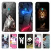 För Samsung Galaxy M30s Case Soft TPU Silicon Back Phone Cover för M 30S SM-M307 Bumper Fundas Black TPU Case