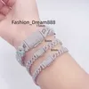 Armband Halskette Mossanit Anhänger Halsketten Hip Hop Style Iced Out Schmuck 925 Sterling Silber Vvs Moissanit Kubanisches Gliederkettenarmband