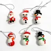 Mini Handmade Glass Christmas Tree Art Figurines Ornaments Colorful High Grade Cute Pendant Xmas Hanging Decor Charm Accessories 22086