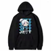 Men's Hoodies JeValorant Hoodie Cartoon Streetwear Men Print Korean Harajuku Sweatshirt Loose Tracksuit Euro Size Women Anime Black Clothes