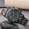 New Mens Classic Watches 다이얼 마스터 쿼츠 운동 시계 기계식 사파이어 시계 모델 접이식 고급 손목 시계