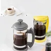 1pc 1000ml/35oz Large Capacity French Pressure Pot 304 Stainless Steel Multifunctional Glass Coffee Pot