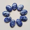 Kralen Groothandel Natuursteen Gemengde Cabochon 25x18mm Ovale Vorm Kralen voor Sieraden Maken Cab Cabochon Kralen 12 stks/partij Gratis Verzending