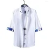 Camisas casuais masculinas camisas de verão para homens jovens cardigã top calça de abotoamento simples combinando botões