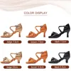 Dansschoenen Ballroom Latijns dansschoenen voor vrouwen Tango Jazz Salsa Dancing Hakken schoenen Girl verstelbare bovenste zachte bodem dansschoenen 230715