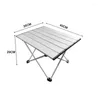 Table pliante en alliage d'aluminium, meubles de Camp, Camping en plein air, chaise de pique-nique pour barbecue, équipement de bureau Portable, jardin