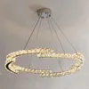 Plafondverlichting Woonkamer Luxe 3 Dimbare Licht Lamp Glans Chroom Ijzer Led Art Deco Binnenverlichting Armatuur