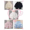 Pantaloncini da donna Harajuku Y2k Sweet Pink White Pumpkin Pants Lolita Autunno Inverno JK Peluche Japanese Kawaii Ruffles Lantern 230715