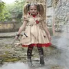 Costumi da vampiro per ragazze Costume di Halloween per bambini Matrimonio Fantasma Sposa Flower Girl Costume da strega Voodoo Disfraz278Y