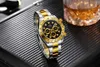 8A Kwaliteit R olax horloges online winkel PAULAREIS volautomatisch mechanisch multifunctioneel lichtgevend diamanten oppervlak stalen strip herenhorloge met geschenkdoos