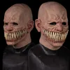 Effrayant Stalker Hommes Masque Grandes Dents Sourire Visage Masques Anime Cosplay Mascarillas Carnaval Halloween Costumes Parti Props2436