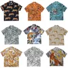 Herren T-Shirts Tiger Serie Muster Wacko Maria Kurzes Hemd Sommer Männer Frauen Hohe Qualität Hawaii Strand Casual 230715