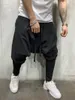 Pantaloni da uomo Abbigliamento da uomo Pantaloni di tendenza hip-hop Pantaloni europei americani larghi tinta unita Piedi Street Sports Casual Harem 230715