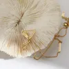 Collane con ciondolo Collana stella per donna Uomo Gioielli moda in acciaio inossidabile color oro estetico (GN376)