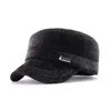 Шариковые шапки мода зимняя шляпа мех держите тепловую кость бейсбол толстый козырьк Mink Mink Thermal