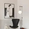 Стеновые лампы Nordic Lamp Modern Designer Светодиодный стеклянный шариковой зеркал свет для изучения гостиная столовая спальня бар декор лофт