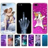 För Huawei Honor 7S 7A 7A Prime 5.45 "Shell Soft TPU olika coque mobiltelefonfall Fundas