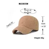 Ball Caps Fashion Winter For Women Girls Soft Imitation Lamb Wool Solid Color Baseball Cap Outdoor Sun Hat Wholesale Drop