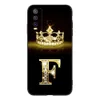 Voor ViVo Y20 Y20S Y20i Y20G Y12S Y11S Y20A Y30 Y30G Y20SG IQOOU1X Case Phone Back Cover Zwart Tpu Case gouden Letters