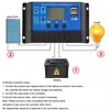 Autres appareils électroniques 300W Panneau solaire 12V Cellule solaire 60A Contrôleur Panneau solaire pour téléphone RV Voiture MP3 PAD Chargeur Alimentation de batterie extérieure 230715